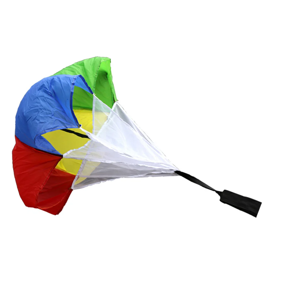 Strength Parachute for Kids Physical Colorful Running Equipment Resistance Drag