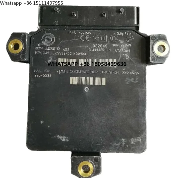 Used Alison Transmission A53 TCM Control Module 29545538 with Program for Bus and Truck