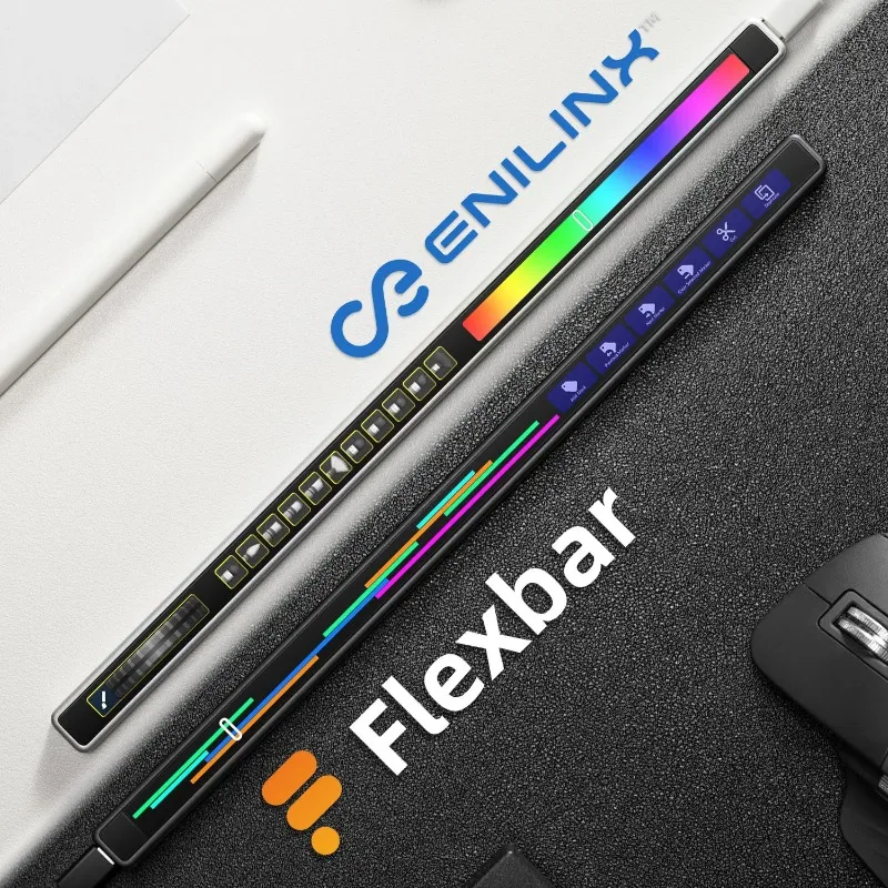 Flexbar 2K OLED Touch Bar Keyboard for Creators