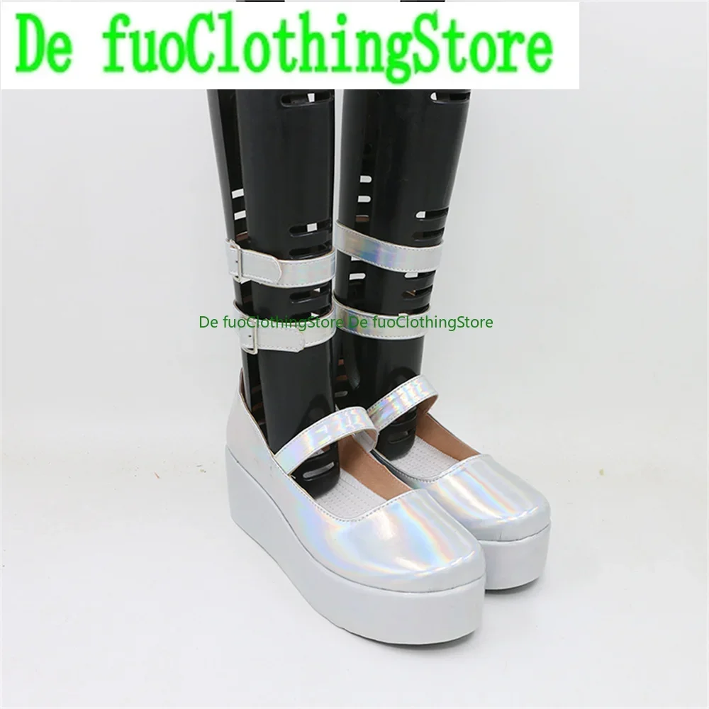 NEEDY GIRL OVERDOSE KAngel Hardcore ver Cosplay Sapatos Botas Jogo Anime Festa de Carnaval Halloween Chritmas DefuoClothing Sapatos