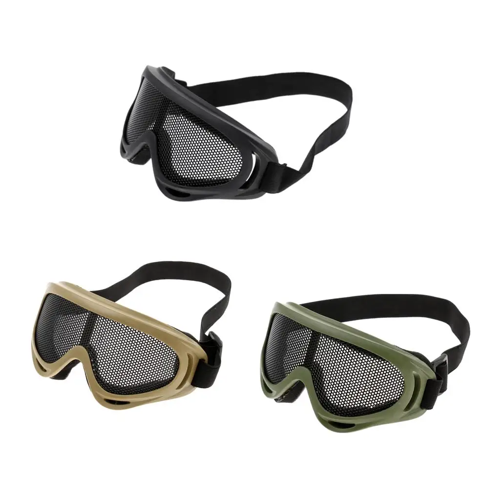 Hiking Climbing Goggles for Helmet Paintball UV400 Anti-fog Glasses