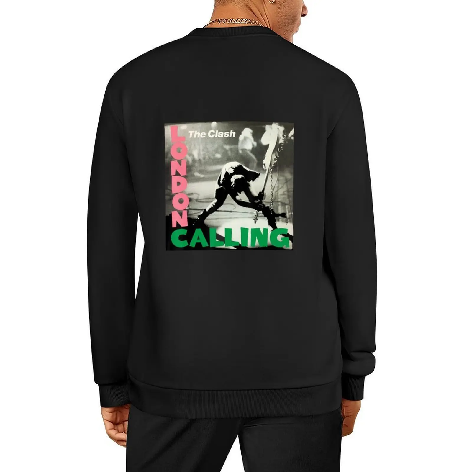 

The Clásh London Calling Album Cover Pullover autumn graphic t shirts men tracksuit autumn jacket men hooded sweatshirt