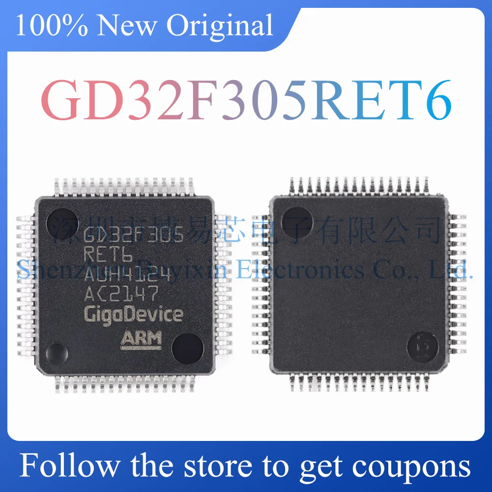 

NEW GD32F305RET6.Original Product.LQFP-64