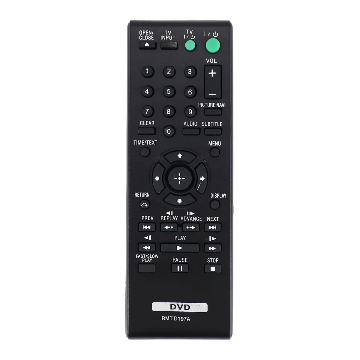 Rmt-D197A Smart Remote Control for Sony Dvd Dvp-Sr210 Dvp-Sr210P Dvp-Sr510H Dvp-Sr510