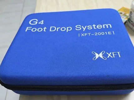 

Portable G4 Foot Drop Relief System with Functional Electrical Neuromuscular Stimulation