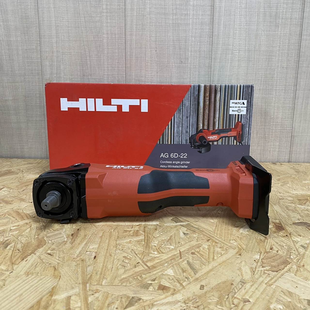 Nuovo smerigliatrice angolare senza spazzole a batteria NURON HILTI AG 6D 22 5 ATC agli ioni di litio da 5 pollici - Solo corpo