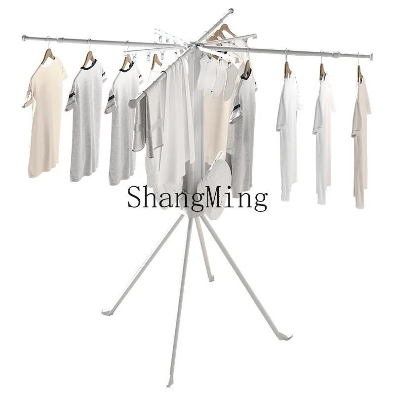 

PYH foldable drying rack floor-to-ceiling telescopic installation-free octopus drying rod drying shoes and socks