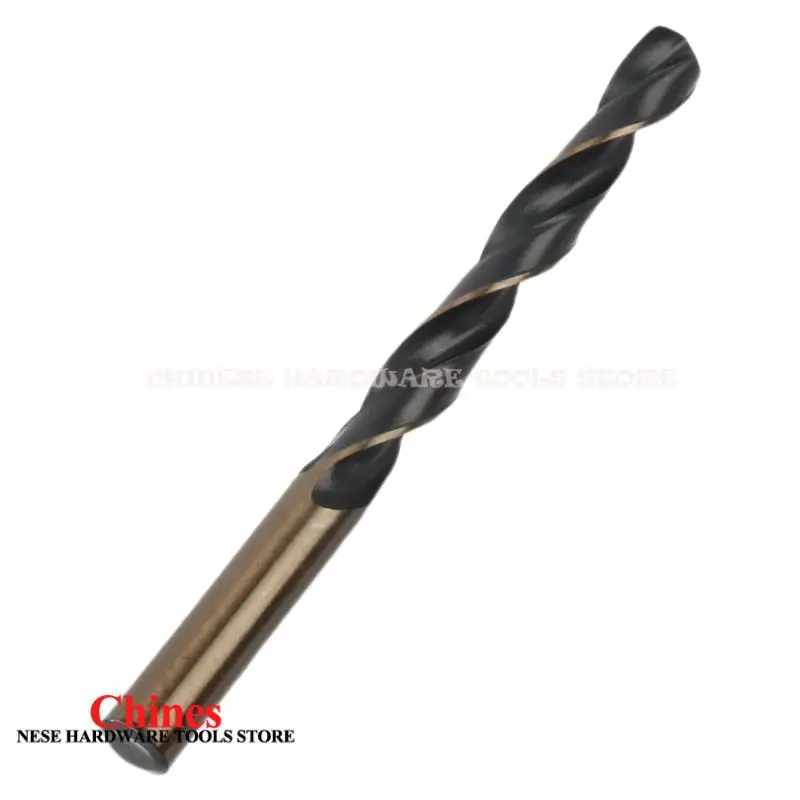 

10.5mm Cobalt Coated HSS Twist Drill Bit (Top Grade): Perfect for Wood/Metal Hole Drilling via Power Tools