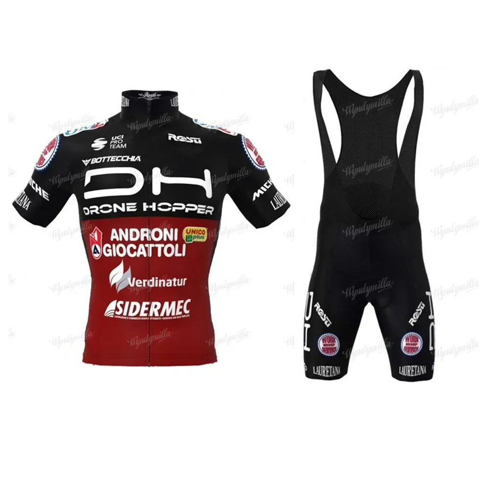 Drone Hopper - Androni Giocattoli 2022 Rosti Professional Cycling Team Jersey Set Bib Shorts Ropa Ciclismo Maillot Road Bike Set