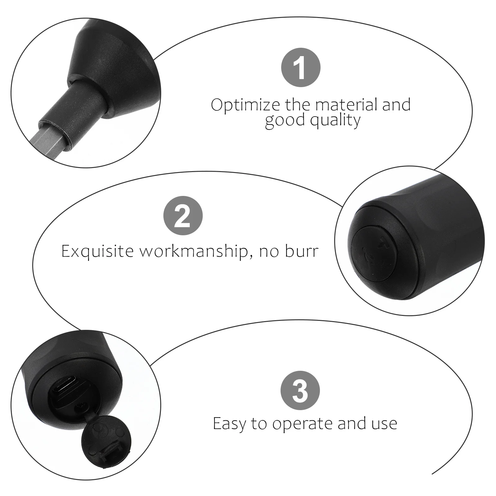 

1Set 3.6V Cordless Electric Screwdriver USB Rechargeable Mini Repair Tool for Home DIY Electronics Furniture Maintenance