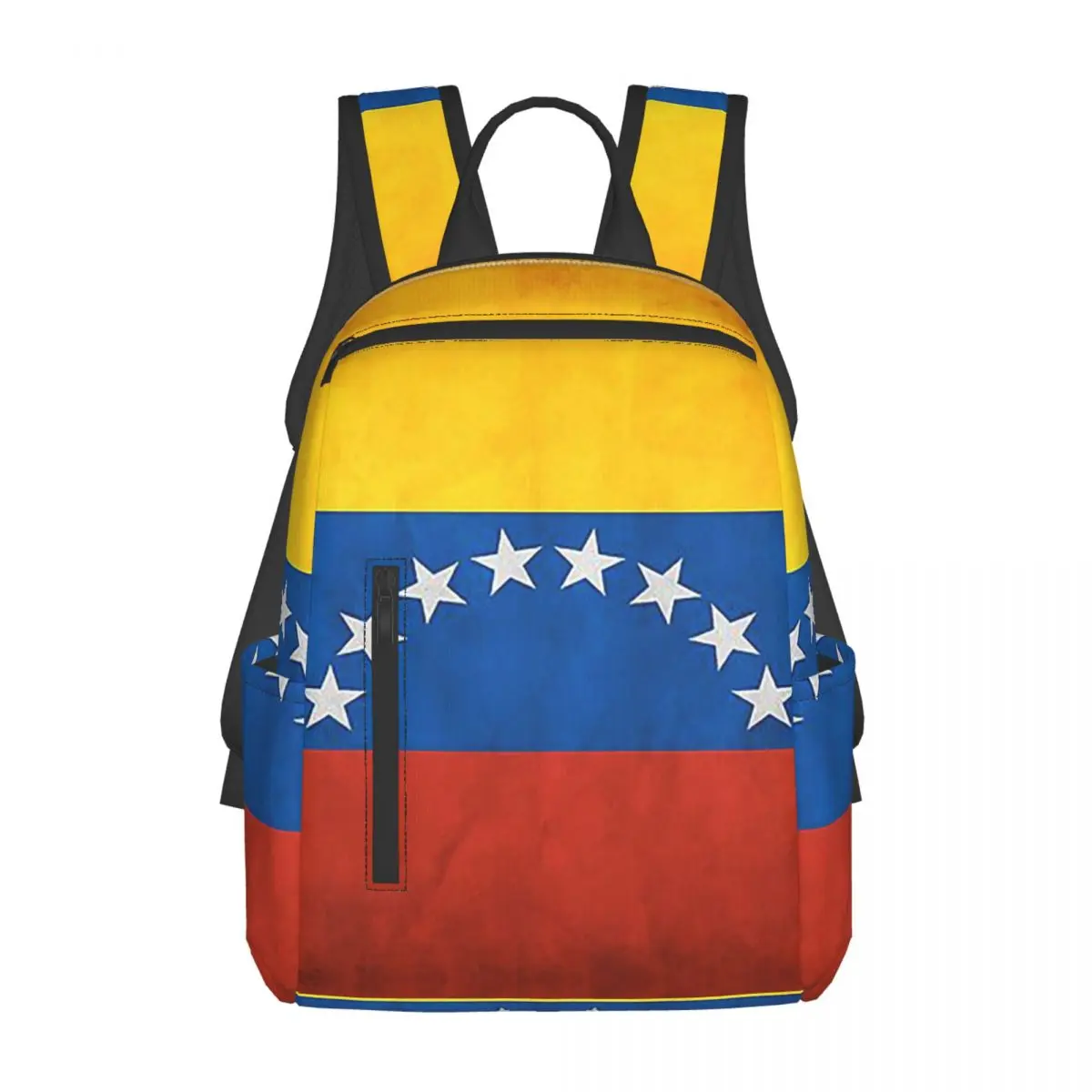 Venezuela Venezuelan Flag National Flag Of Venezuela Backpack Daypack Kids BookBag School Bag Shoulder Bags for Men Women