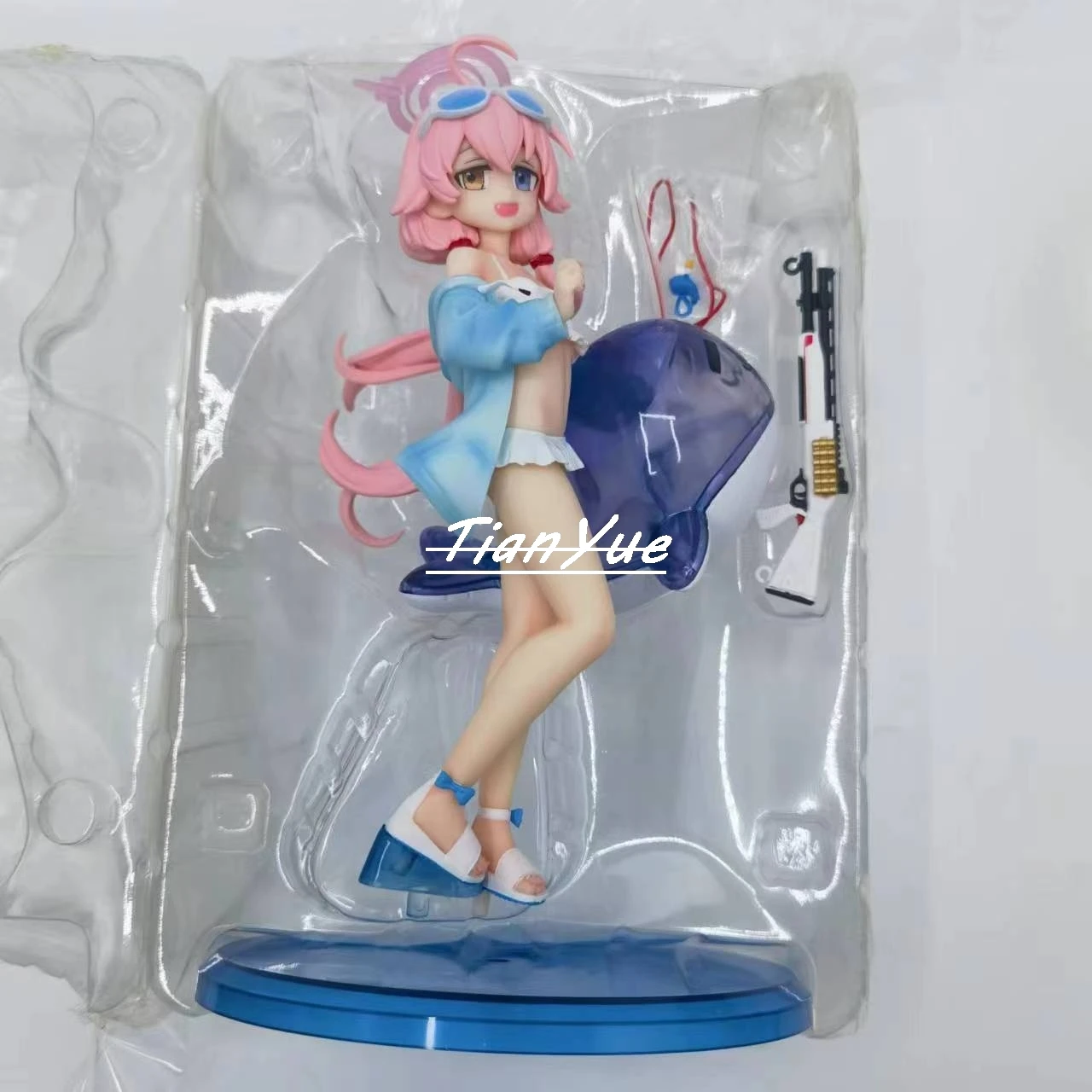 Anime Blue Archive Takanashi Hoshino beach version figure Girl PVC figure Model Toys 21cm