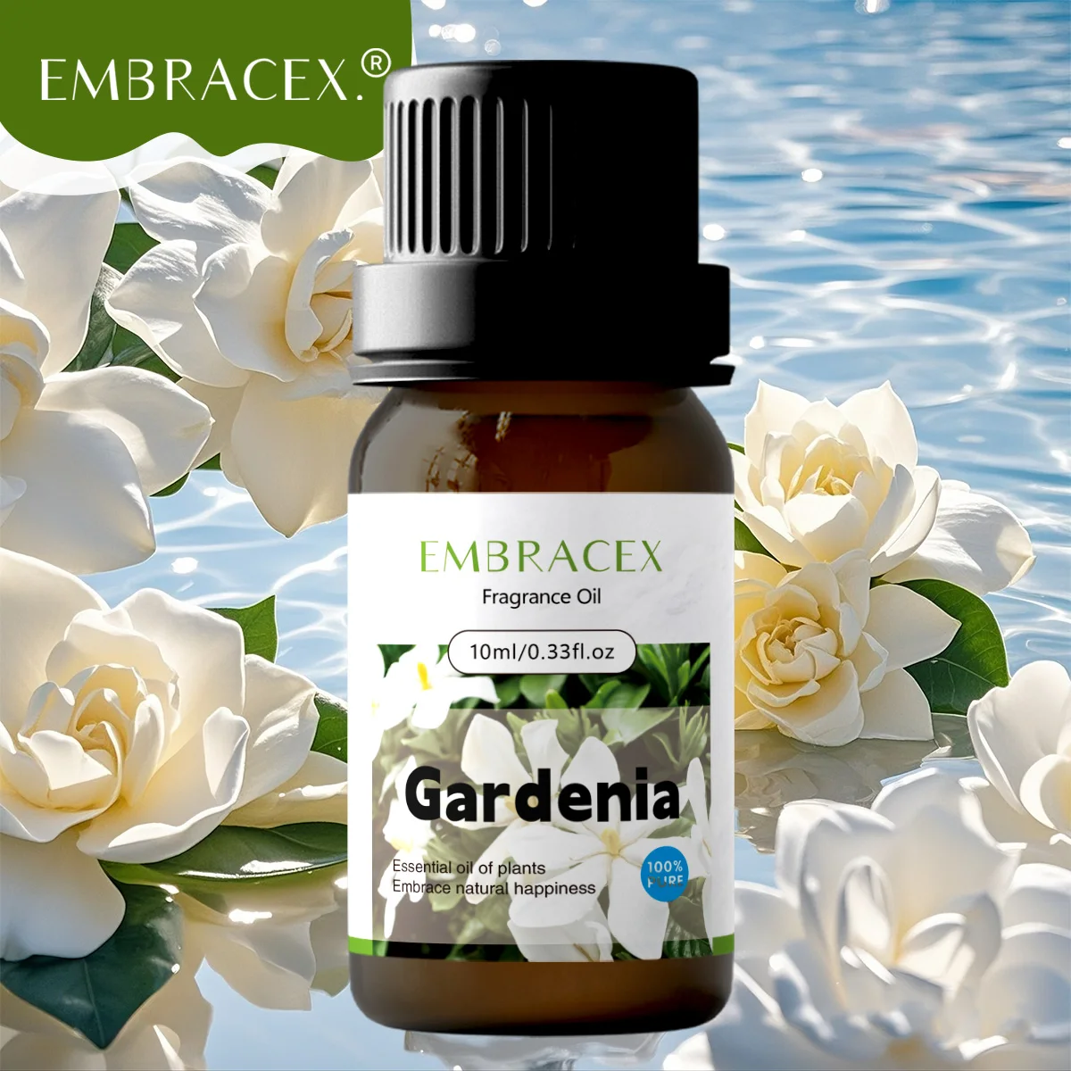 10ml Gardenia Essential Oil Massage Oils Floral Scent Long lasting Candle Making Diffusers Gifts For Friends Woman Perfume