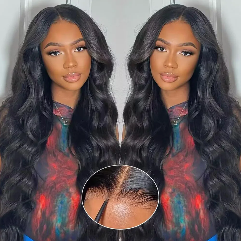 

40-дюймовый парик из натуральных волос Body Wave с HD-кружевной фронтальной частью 13x6, бразильский, предварительно сформированный, для женщин, парик с кружевной фронтальной частью 7x6, плотность 220%