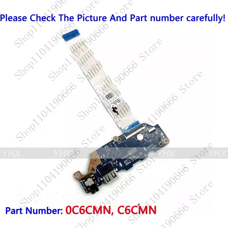dell-inspiron-3510-3511-3520-gdm50-ls-l241p-usb-カードリーダーオーディオ-io-ボードノートブックコンピュータコンポーネント