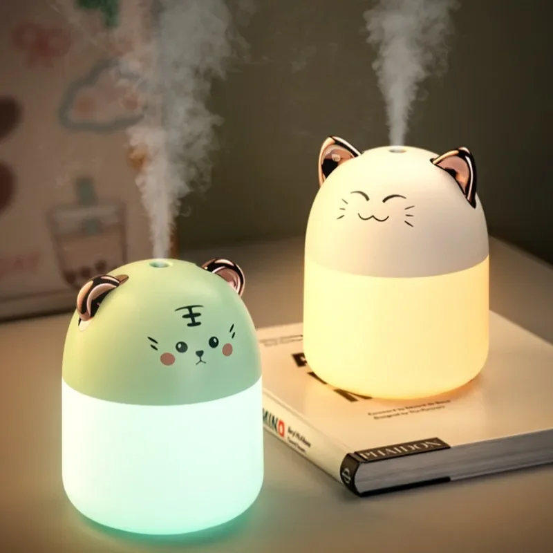 Cute Pet Humidifier Mini Office Desktop Air Conditioning Room Air Humidification Usb Small Household Heavy Fog Spray