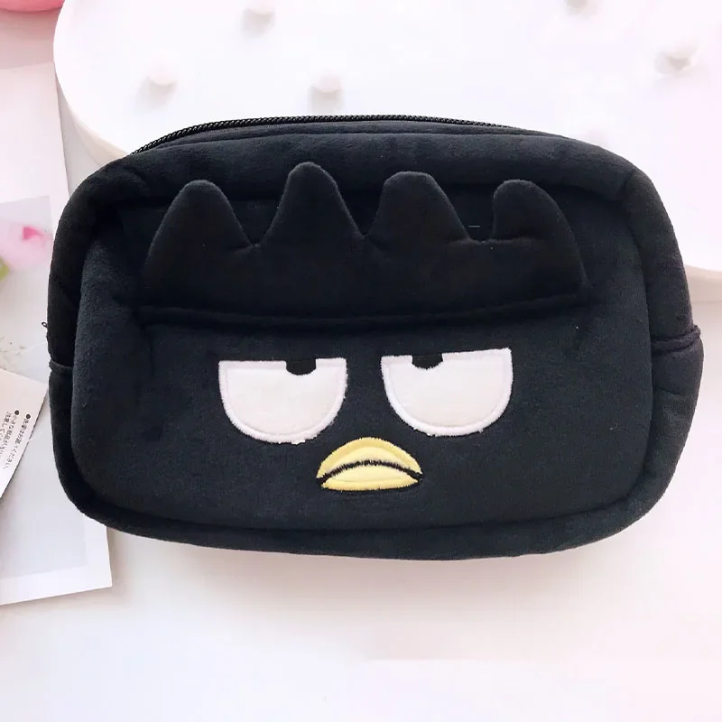 Sanrio Hello Kitty Bad Badtz Maru My Melody Cute Cartoon Coin Purse Girl Cosmetic Bag Travel Storage Bag Student Pencil Case