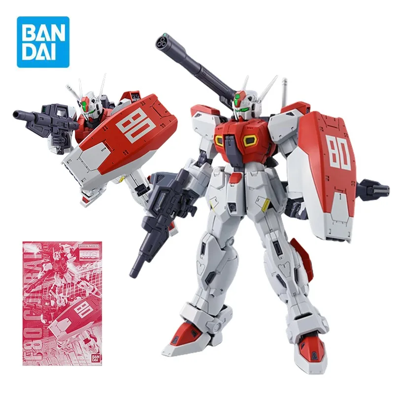 

BANDAI MG PB 1/100 F80 Gunraid Action Figures Mobile Suit Gundam Anime Model Kit Original Box Toy for Boys Gift for Boys