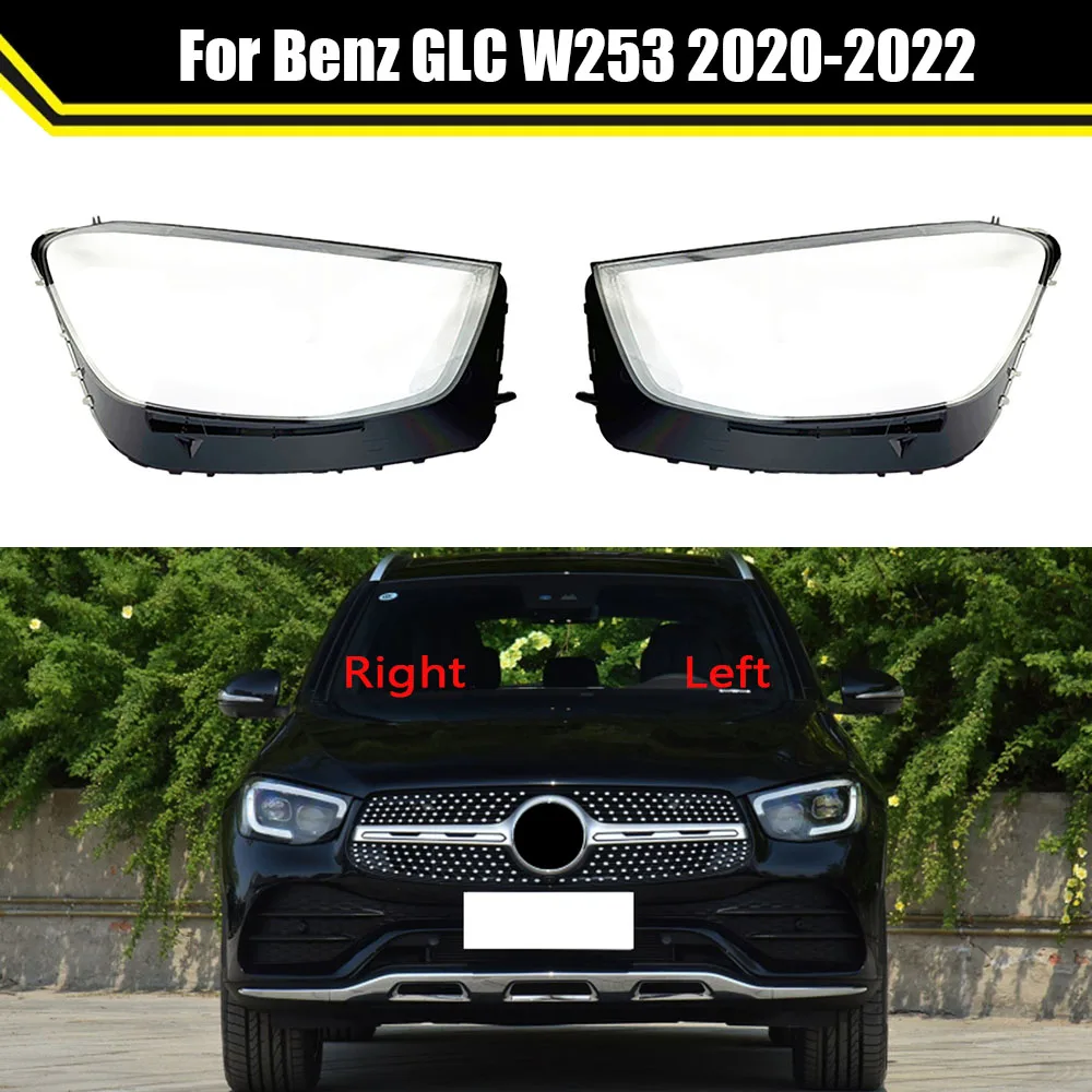 

Car Clear Lens Headlamp Lampshade Lamp Shell Lights Housing For Mercedes-Benz GLC W253 GLC200 GLC260 GLC300 2020 2021 2022