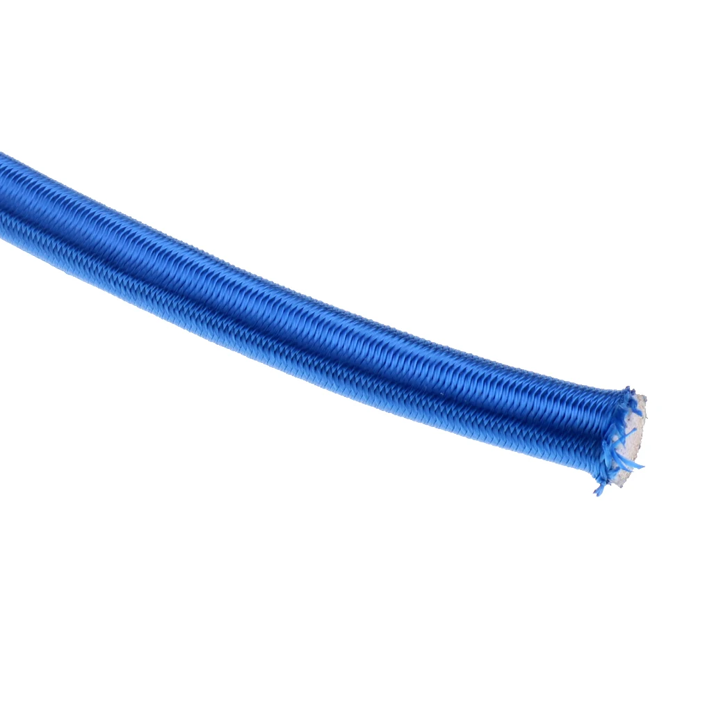 12mm x 10m Elastic Bungee Rope Shock Cord Tie Down for Kids Trampoline Blue