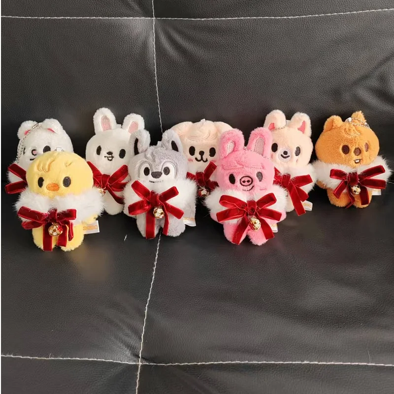 

Kpop Stray Kids плюшевый брелок кукла "DO IT" плюшевая фигурка животного SKZ товары в одном стиле милый кулон подарок