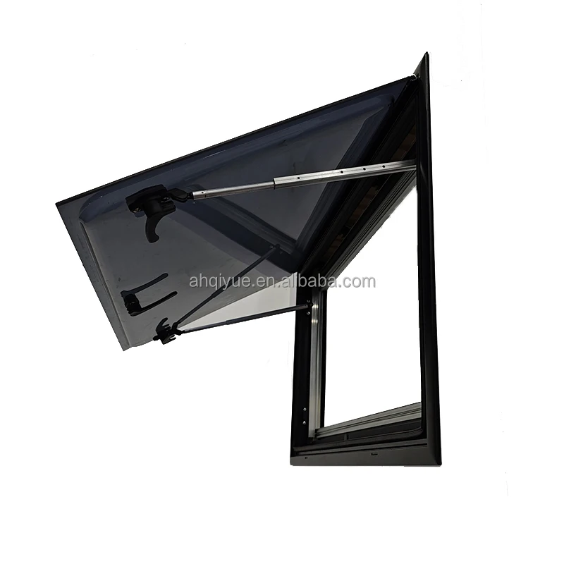 Black aluminum frame 900x550MM caravan rv parts accessories rv camper window