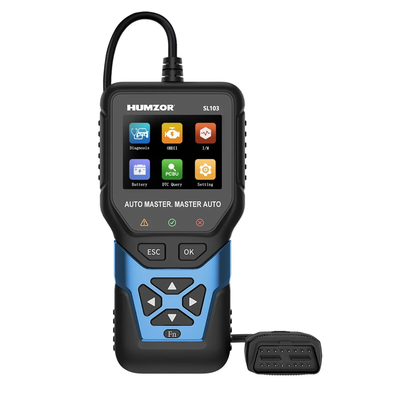 Professional Automotive Diagnostic Scanner - Multi-System Scan Tool With Nine Special Functions