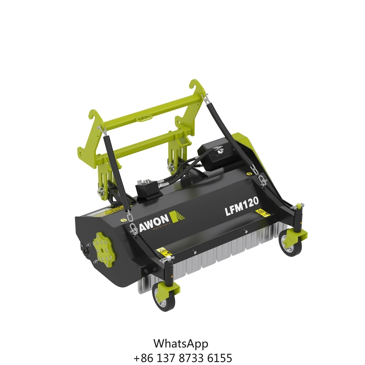 

AWON LFM120 High Efficiency Field Mower Loader Flail Mower For Small Wheel Loaders And Skid Steer Loaders