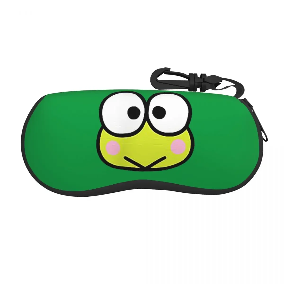 Keroppi Front And Back Logo Glasses Case Lightweight Glasses Storage Box Vintage Sunglasses Box