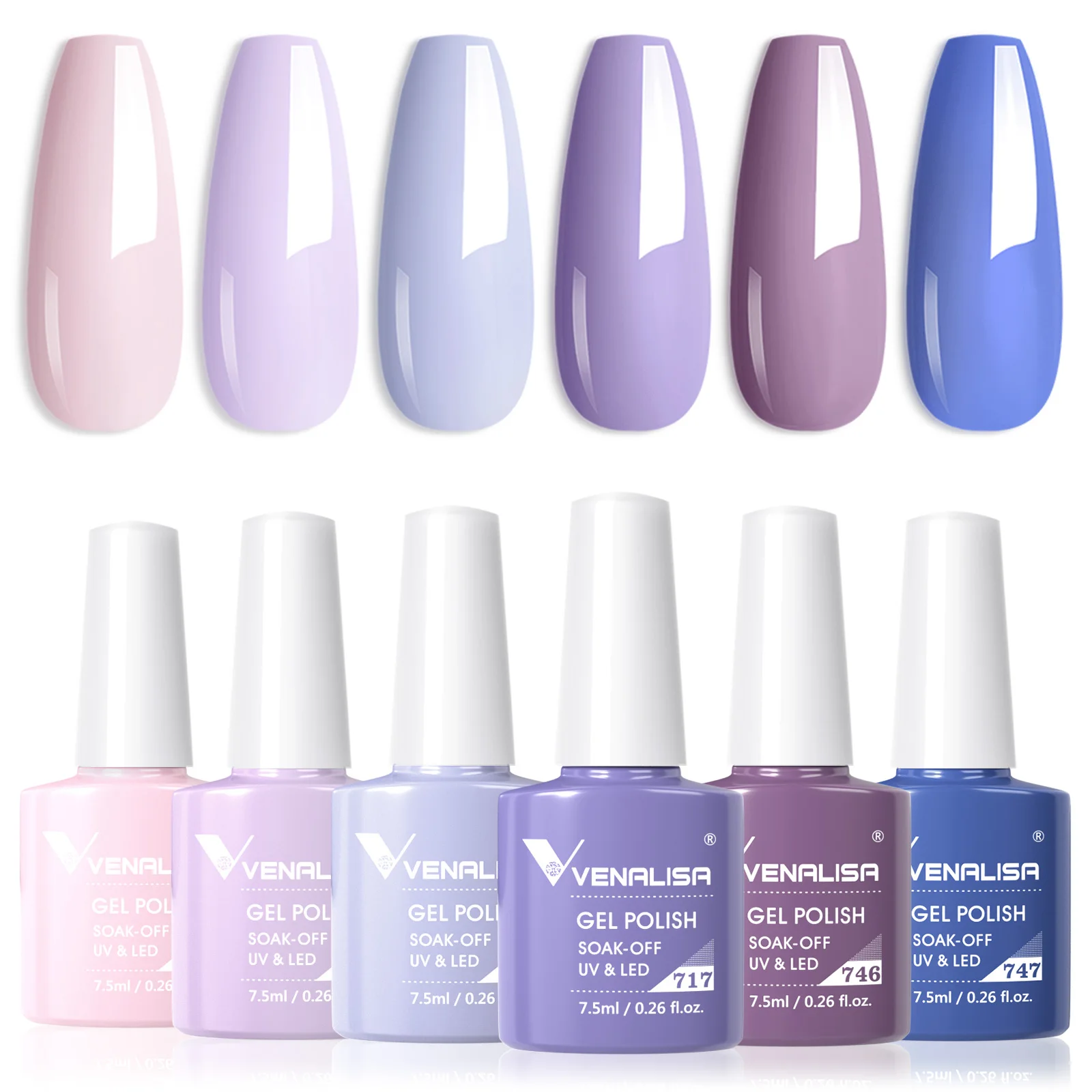 VENALISA 7.5ml Nagelgel Polish VIP5 HEMA Gratis Semi Permanente Losweken UV LED Nagelgel Vernis Volledige dekking Nagelgel Lak