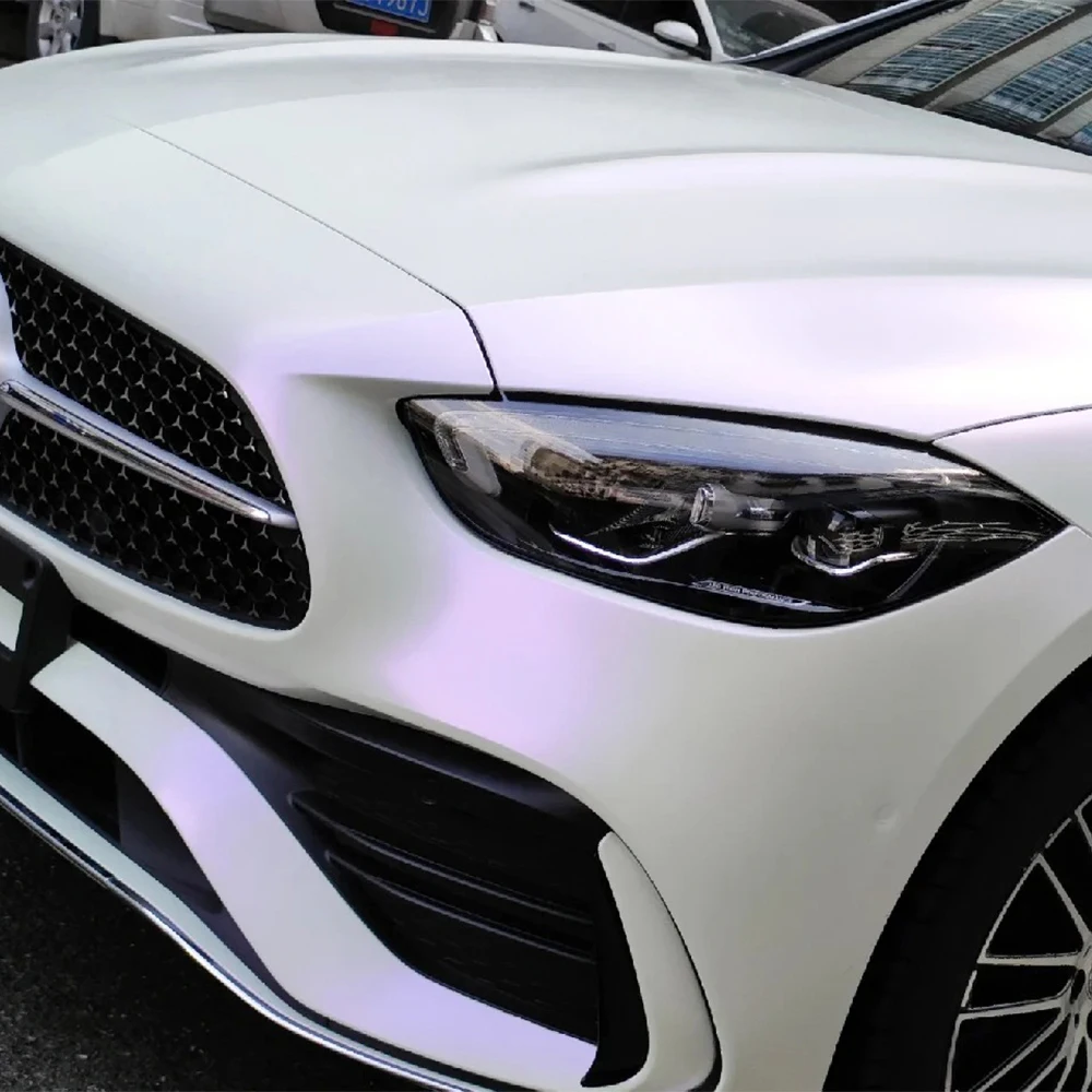 

Matte Diamond Purple Car Wrap Film Auto Color Change Vinyl Film PVC Sticker PET Bubble Free Wrapping Car Accessories Auto Decals