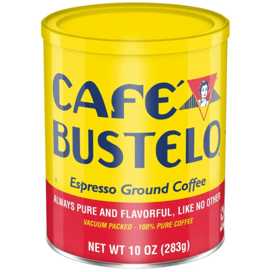 

Cafe Bustelo Espresso Style Dark Roast Ground Coffee 10 oz Can