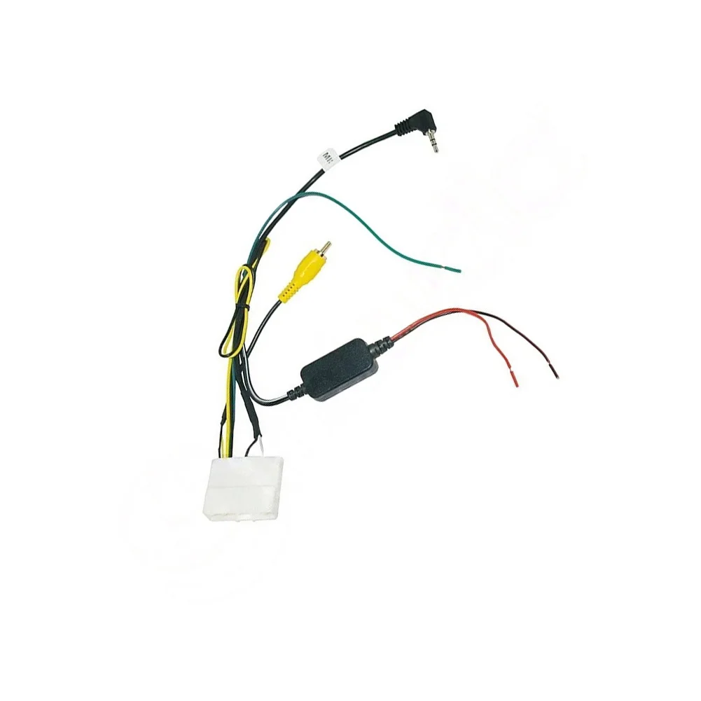 Car Stereo Adapter Backup Cam Harness Radio Replacement Installation Retains Factory Backup Camera Retains Factory BT Microphone