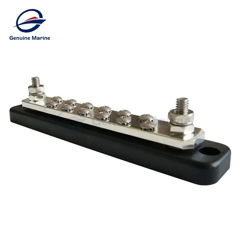 Marine Battery Heavy Busbar Distribution Terminal Block Positive Negative Bus Bar for Auto Car Boat