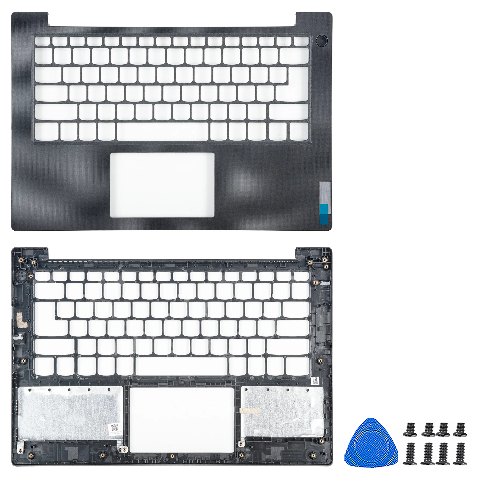 NEW Cases For Lenovo V14 G2 ITL V14 G2 ALC Plastic LCD Back Cover Bezel Hinges palmrest lower Bottom Case Housing Case