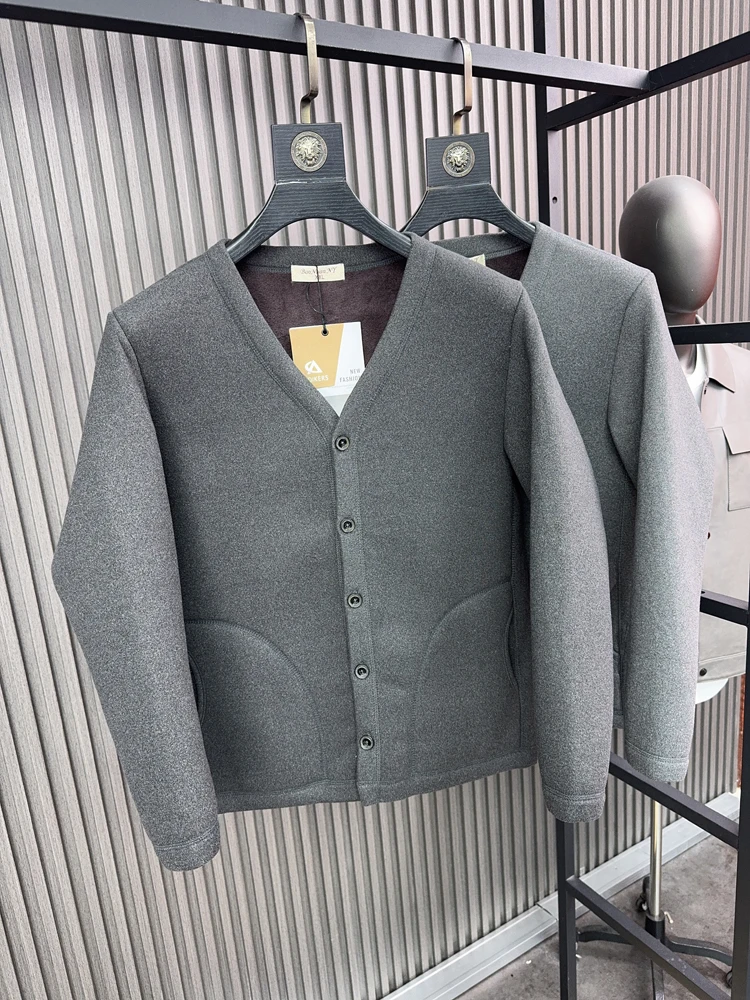 

V-Ne Мужская куртка на подкладке Fce Faionable Thiened Casual Sle Осень-зима Теплая верхняя одежда Pampa & Brand