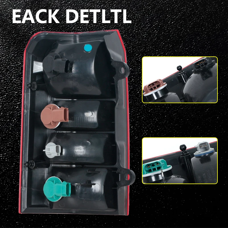 Montaje de luz trasera de coche para Jeep Patriot, lámpara de marcha atrás, señal de parachoques trasero, 5160364AF, 5160365AE, 2008-2017