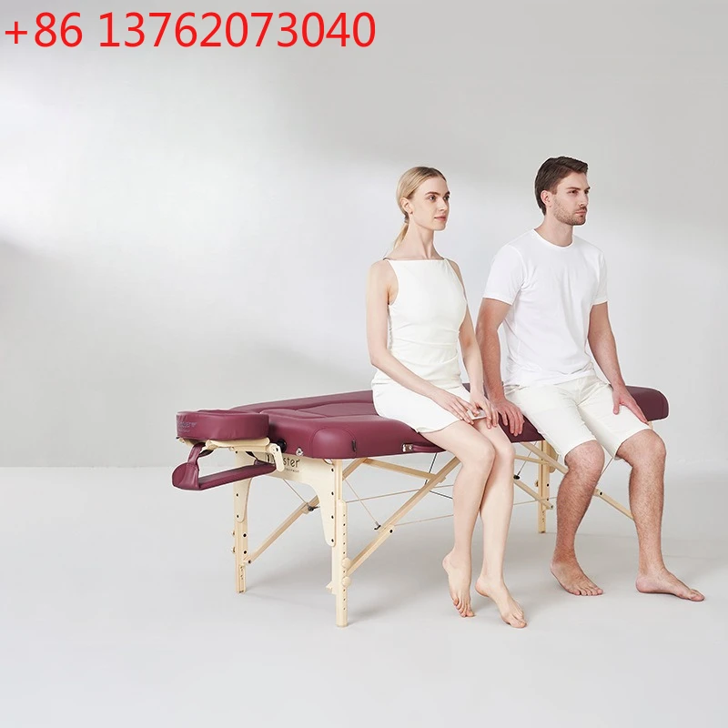 

Усиленная складная массажная кровать для беременных и красоты. Лесткость для удаления массажа.