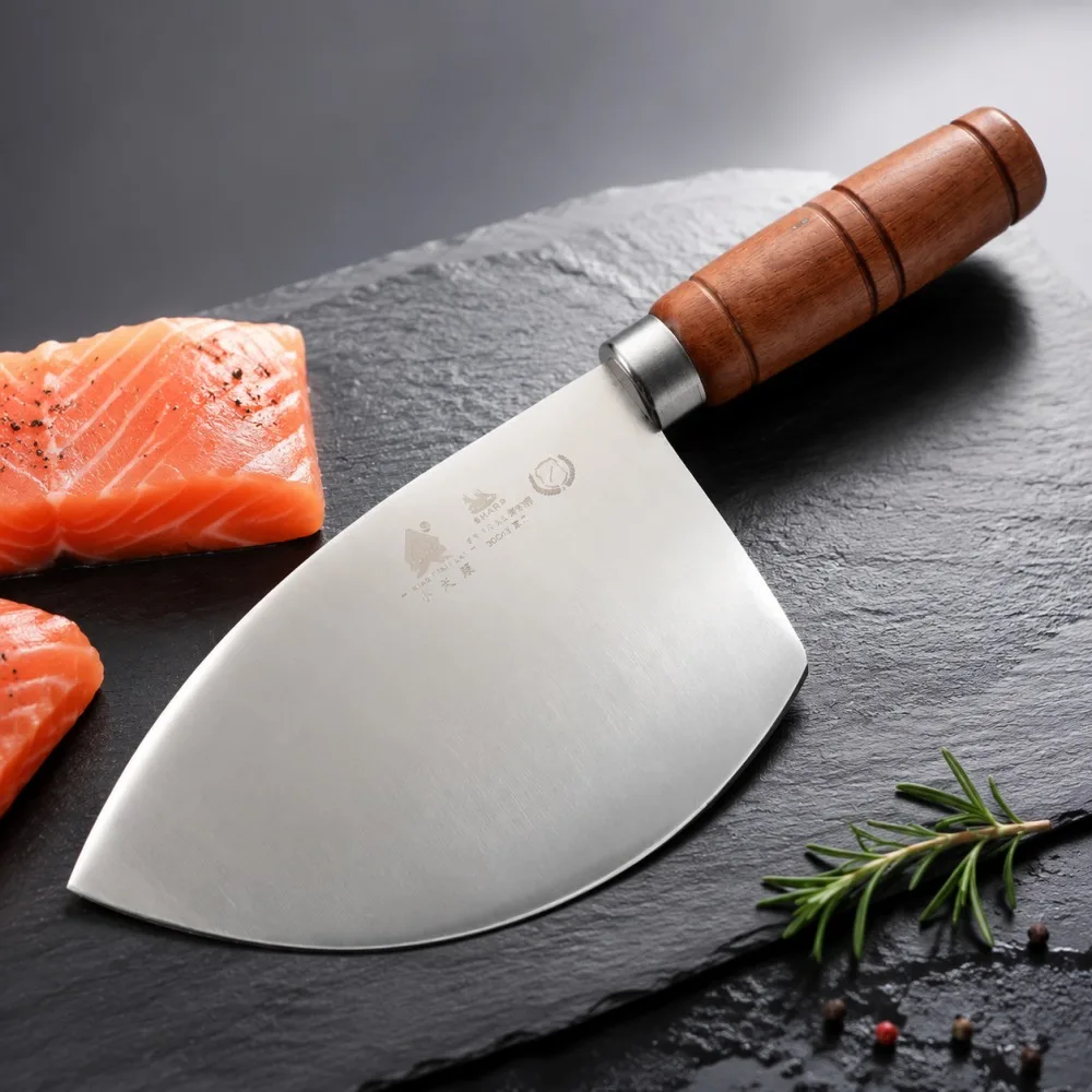 Slicing Knife Commercial Fish Killing Knife Filleting Knives for Cutting Professional Chef's Knife Stainless Steel Fish Boning