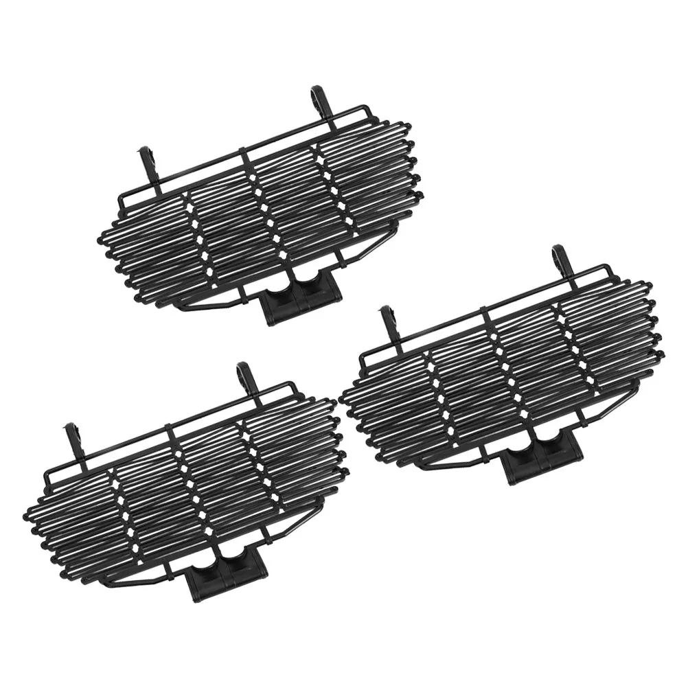 

3pcs Bike Basket Lid Front Cover for Kids Girls Adult Bicycles Foldable Detachable Washable Protective Accessories Plastic Work