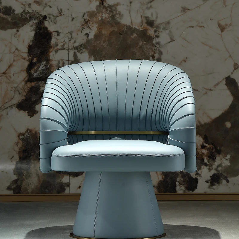 

Leather lounge chair single seat sofa chair