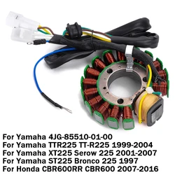 Motorcycle Generator Stator Coil For Yamaha 4JG-85510-01 4JG-85510-01 TTR225 TT-R225 TTR225 XT225 Serow 225 ST225 Bronco 225