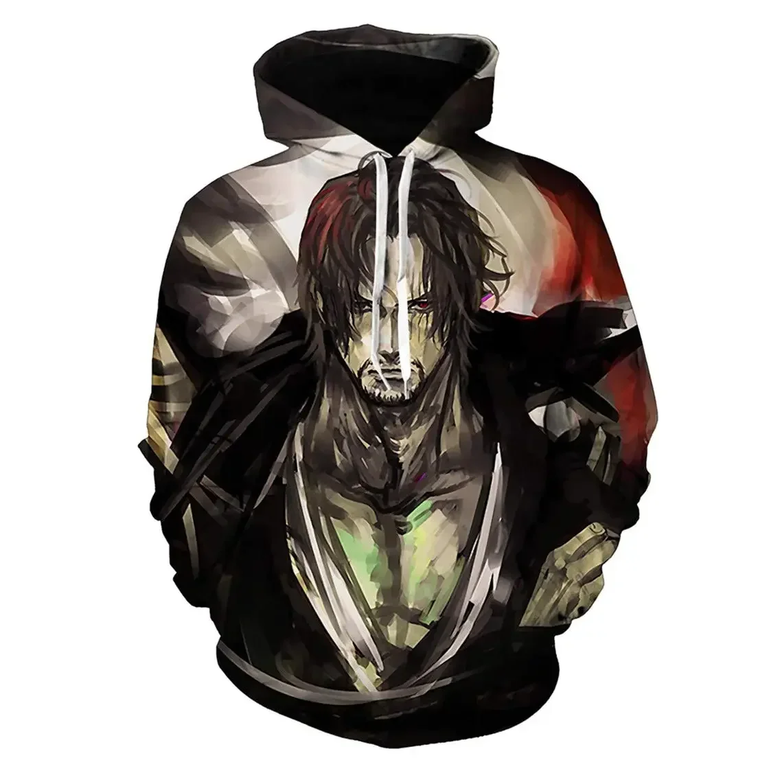 New Cartoon One Piece Roronoa Zoro 3D Hoodies Men  Fashion Casual Cosplay Costume Funny Spring Streetwear Sweatshirt  Jacket