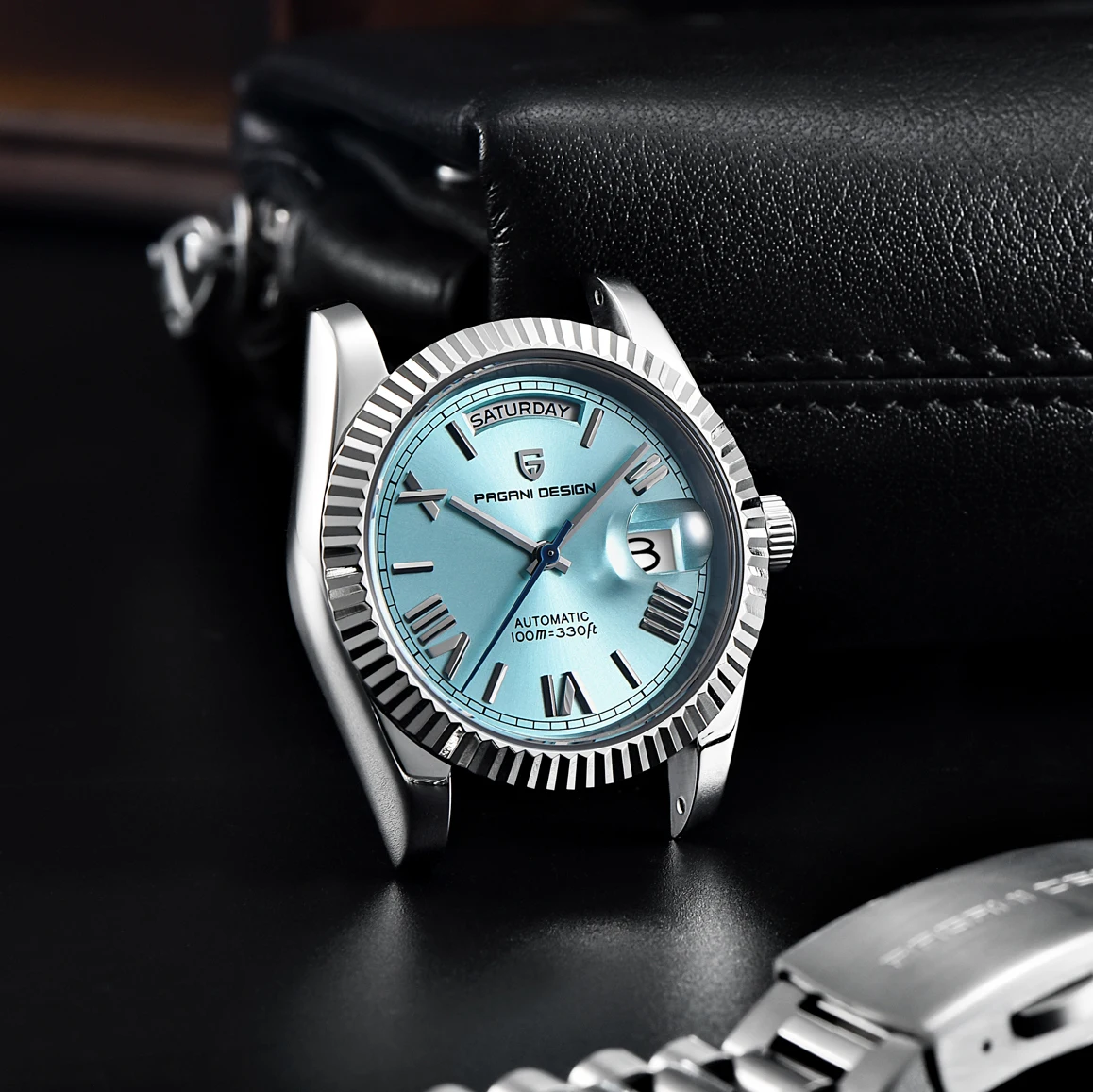 PAGANI DESIGN 2026 New Men's Watches Luxury Automatic Watch For Men AR Sapphire Glass Mechanical Wristwatch Men 10Bar ST16 Movt
