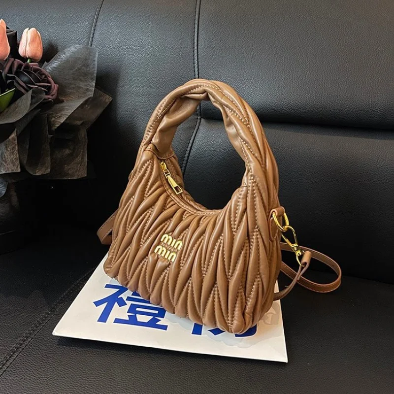 

High-End Luxury Brand Leather Ladies Handbag Famous Designer Fashionable Elegant Classy Finish Daily Bag​