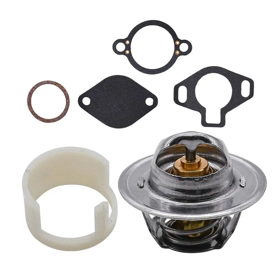 

807252Q5 18-3647 23-806922 Outboard Boat Thermostat Gaskets Sleeve Repair Kit Fit For Mercruiser 4.3L 5.0L 5.7L 7.4L 8.2L