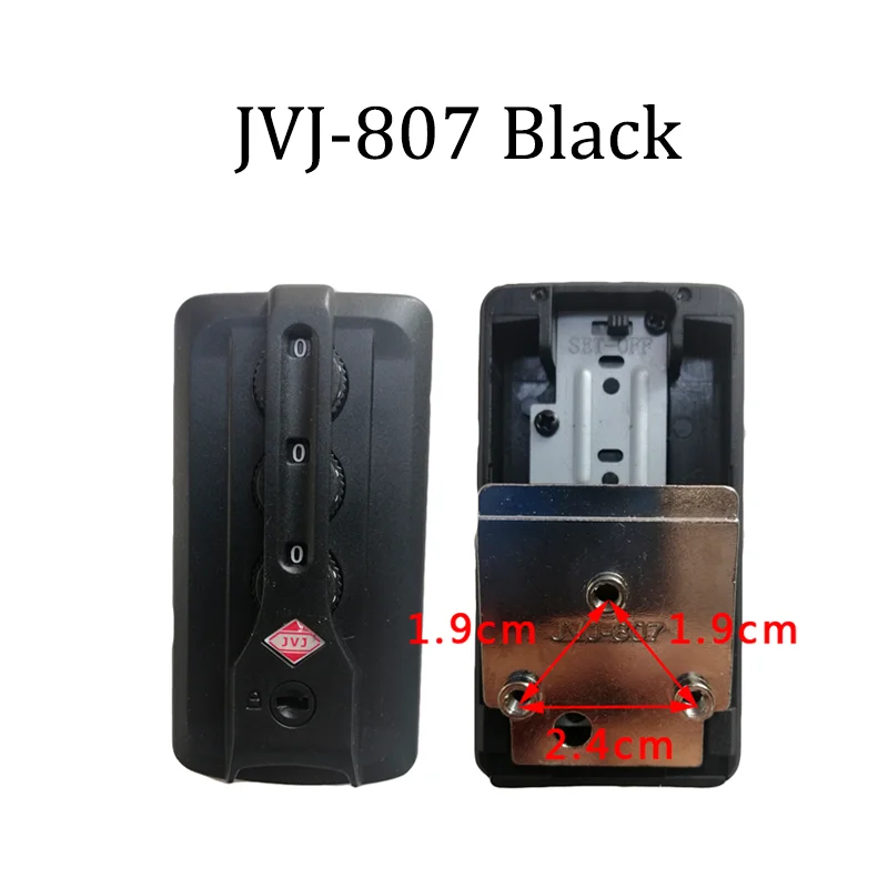 For JVJ-807/JVJ-816 Original Baggage Customs Lock Luggage Accessories Combination Lock Simple Portability Anti-theft Security