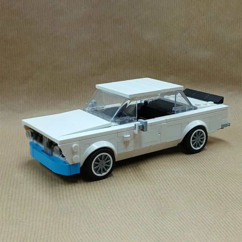 Speed Racing Car Model MOC Building Bricks Compact Sports Car Modular Technology Children Holiday Gifts Assemble Toys Suit