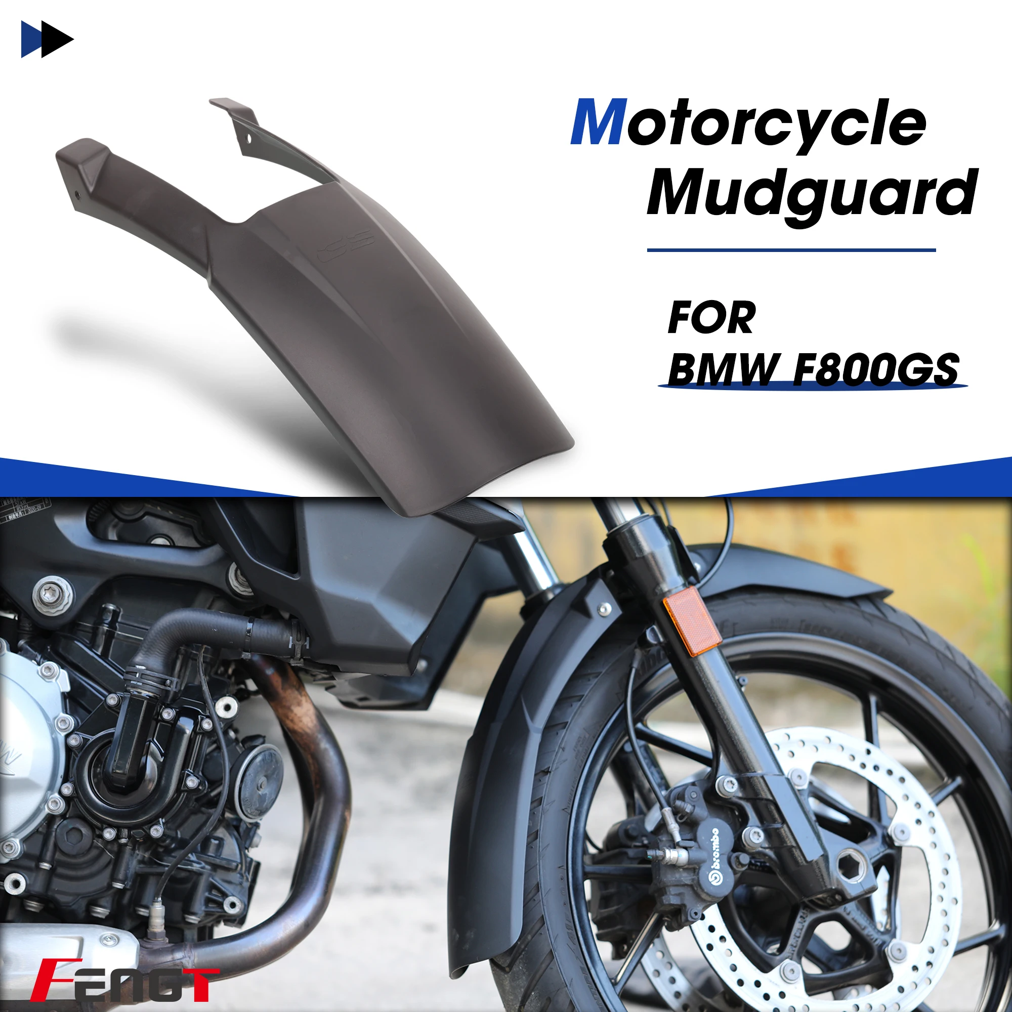 

For BMW F800GS F 800GS 2024 Motorcycle Accessorie ABS Front Mudguard Fender Extender Extension F 800GS