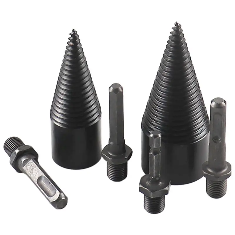 happy-new-6pcssssss-wood-splitting-drill-and-wood-splitting-device-set-black-32-42mm-with-split-woodworking-tools